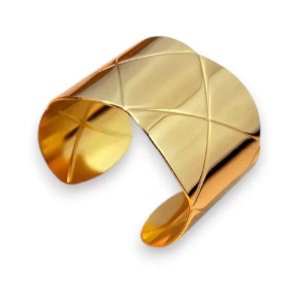 ΑΤΣΑΛΙΝΟ ΧΡΥΣΟ ΒΡΑΧΙΟΛΙ CUFF
